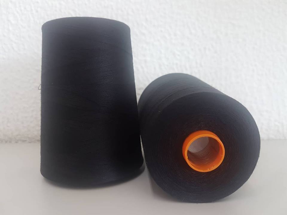 Linha Costura Preto 10 MTS